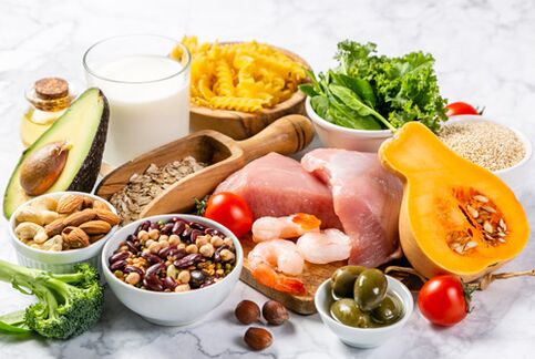 Ushqime të pasura me proteina për ushqimin e duhur